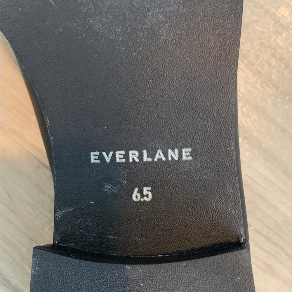 Everlane Classic Black Slip-On Loafers - Picture 2 of 2